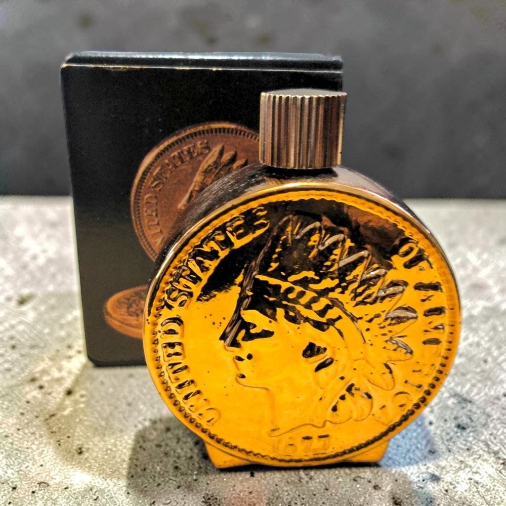 VTG Avon Indian Head Penny Excalibur After Shave 4 oz NOS New Unused Box 70s